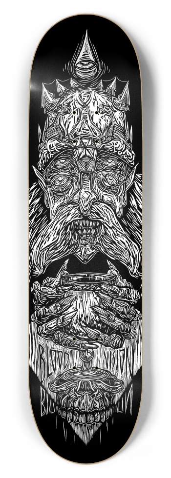 blood vision blood chalice 8.5 8-1/2 Skateboard Deck