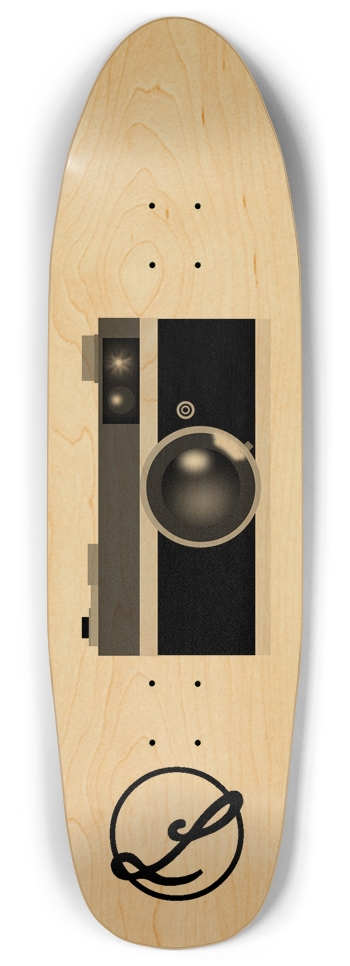 Vintage Film Camera Skateboard Punk Nose Shape