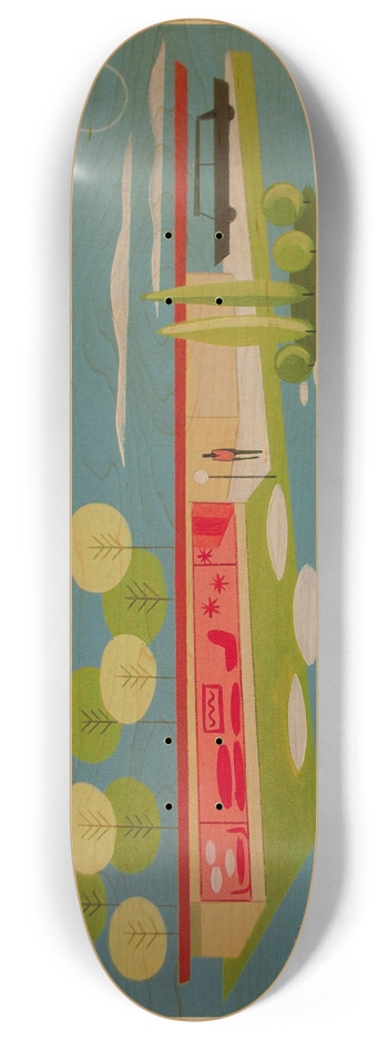 Suburban Bliss 2 8 Inch Skateboard Deck