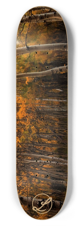 Fall Trees Skateboard 7-3/4 Skateboard Deck