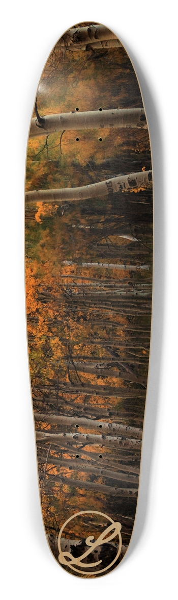 Fall Trees Longboard Longboard Shape