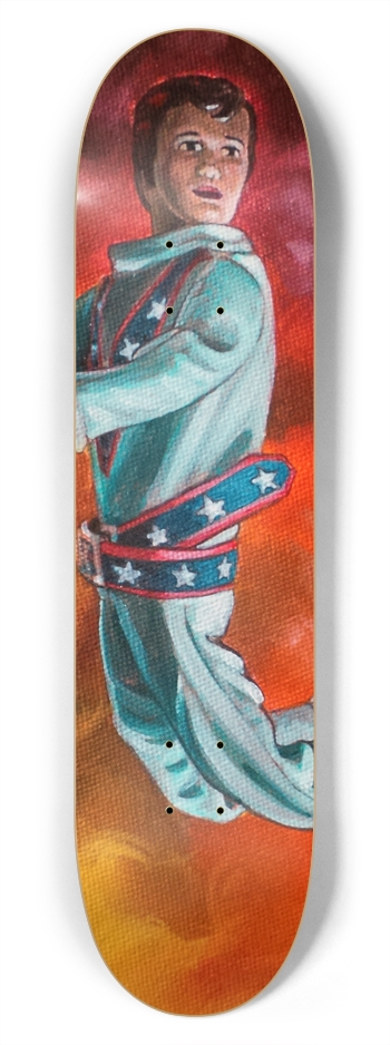 Action figure Stunt Man Custom Skateboard 7-3/4 Skateboard Deck