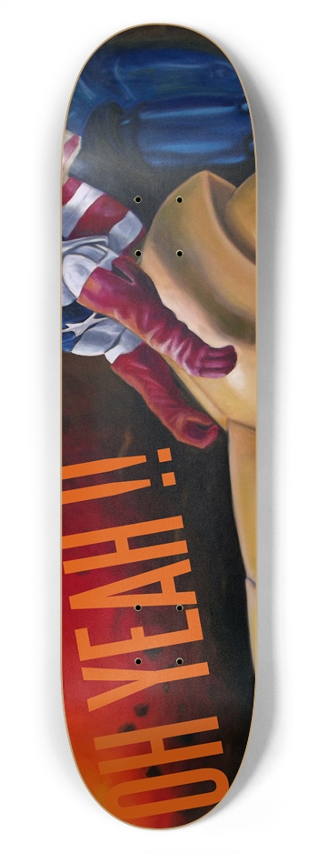 Cap A Custom Skateboard 7-3/4 Skateboard Deck