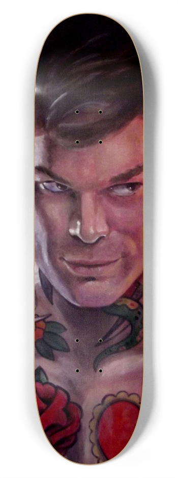 D3XT3R  Custom Skateboard 7-3/4 Skateboard Deck