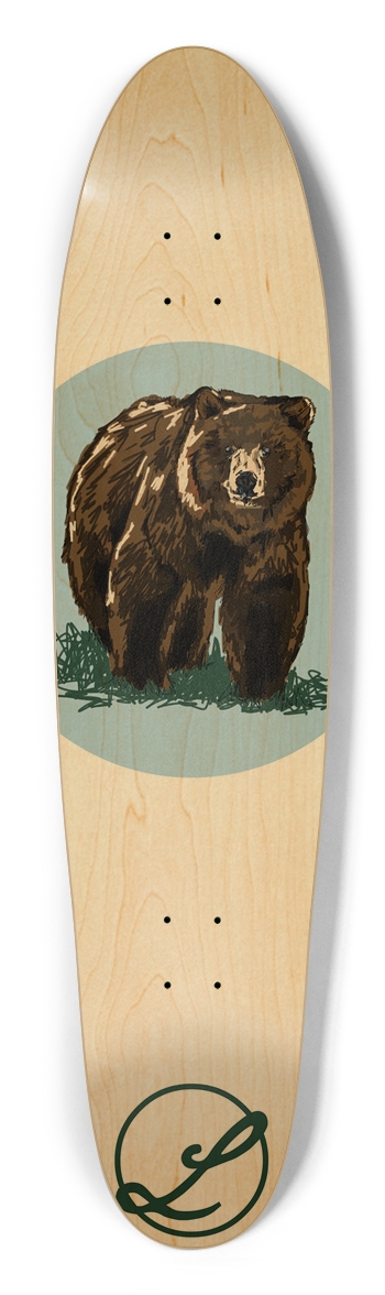 Dah Bear Longboard Longboard Shape
