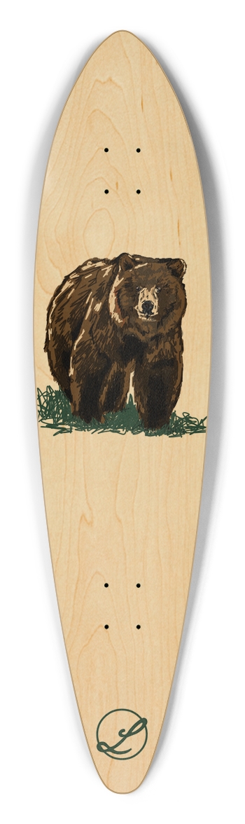 Dah Bear Longboard Pintail Longboard