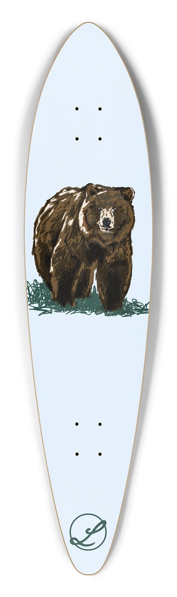 Dah Bear Longboard Pintail Longboard