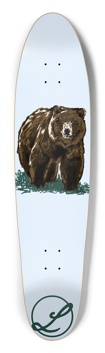 Dah Bear Longboard Longboard Shape
