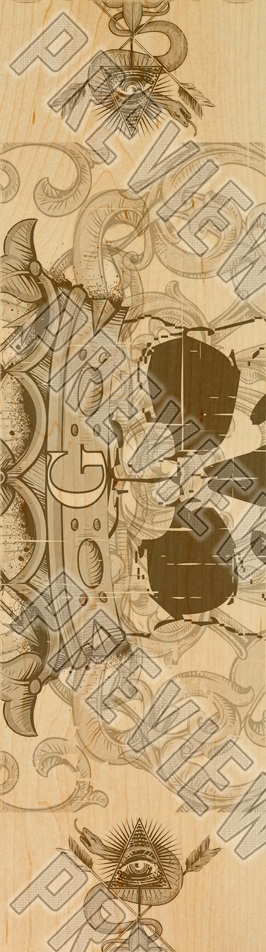 Skull & Serpent 8-1/2 Skateboard Deck