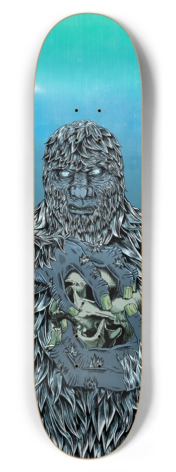 Yeti 7-3/4 Skateboard Deck