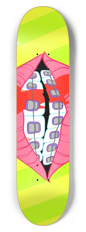 grade 8 fist fight 7-3/4 Skateboard Deck