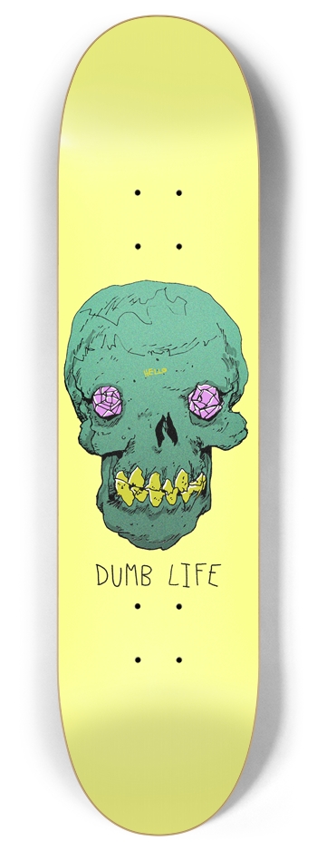Kewl Skall 8 Inch Skateboard Deck