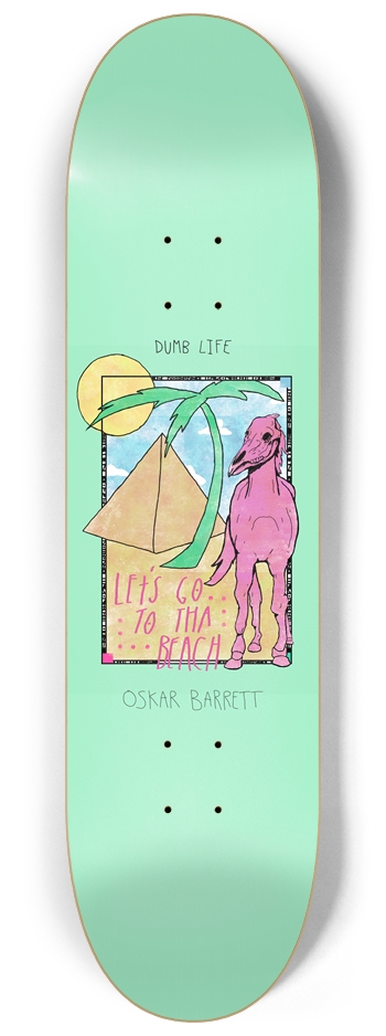 BARRETT PRO MODEL!!!1! 8-1/4 Skateboard Deck