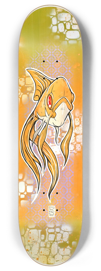 Gold Fish Board 8 Inch Skateboard Deck