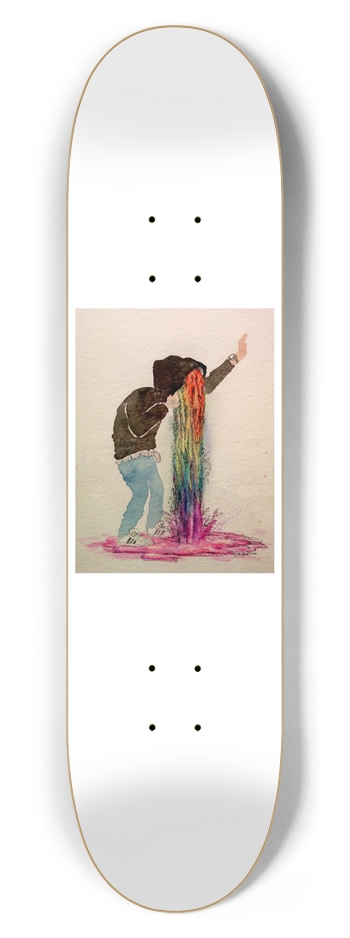 Purge 7-3/4 Skateboard Deck