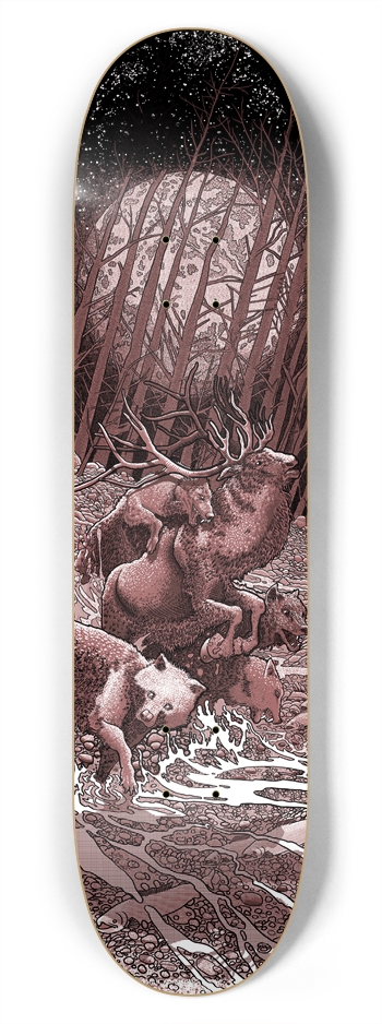 The Hunt 7-3/4 Skateboard Deck