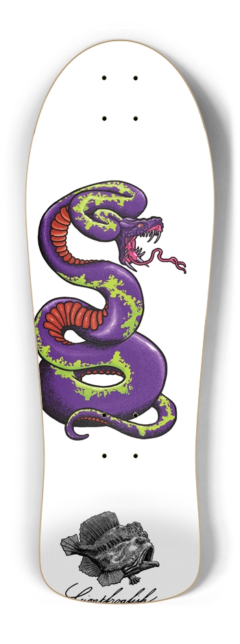 Custom Skateboard Old School Shape