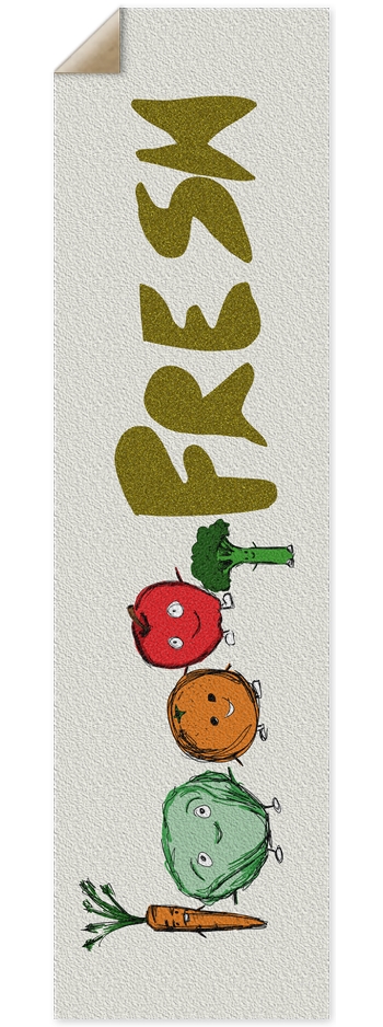 So Fresh (Fruits & Veggies) Griptape 9 x 33 Inch Griptape