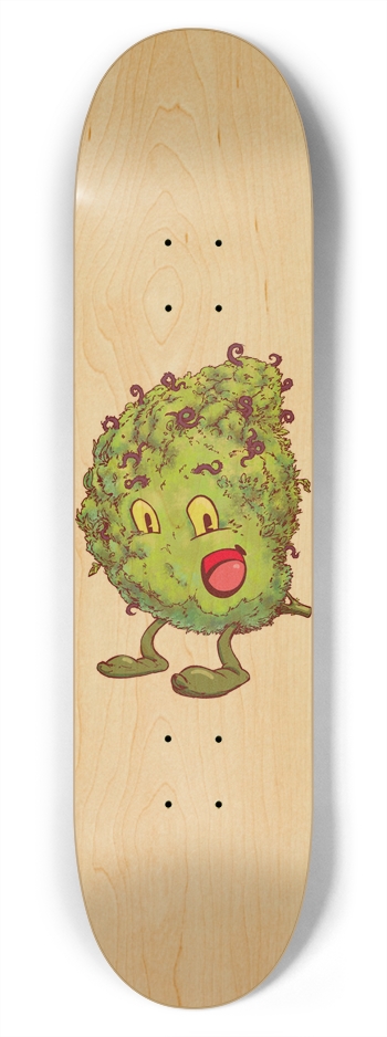 Buddy the Bud 7-3/4 Skateboard Deck