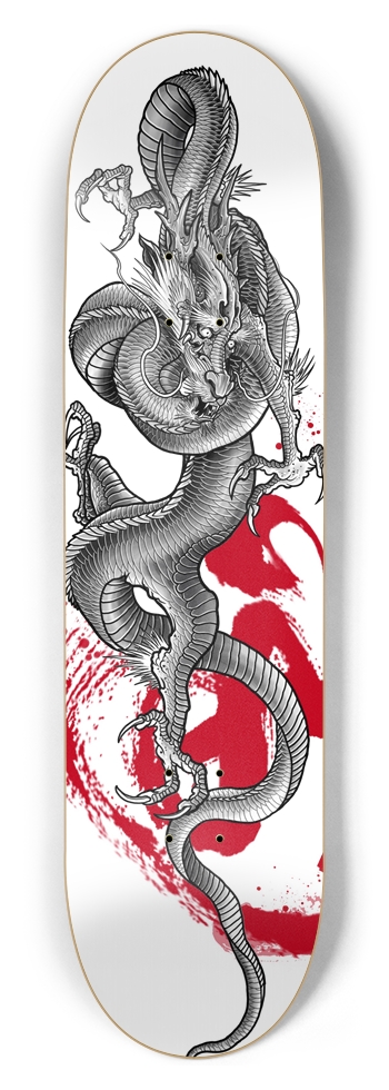 Dragon Skateboard 8-1/2 Skateboard Deck