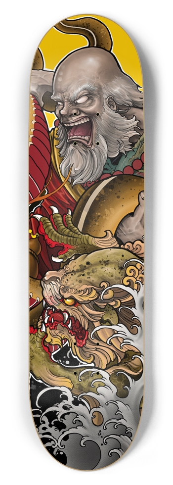 Mad Monk Skateboard 8-1/2 Skateboard Deck