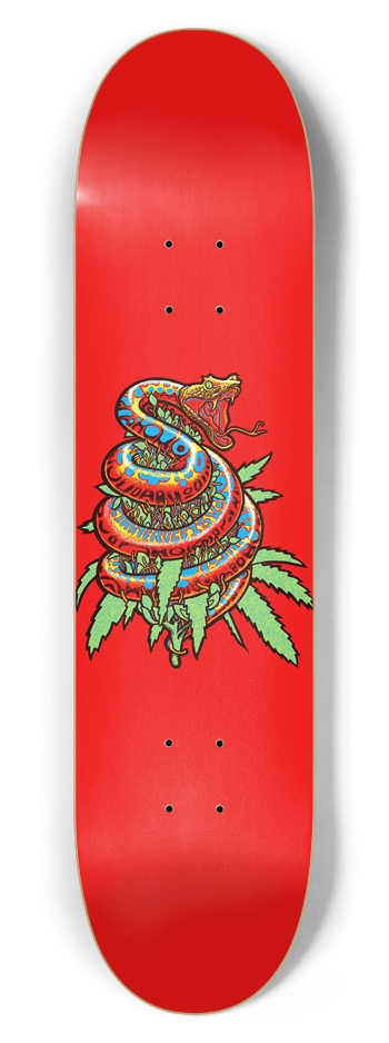 snake nug 7-3/4 Skateboard Deck