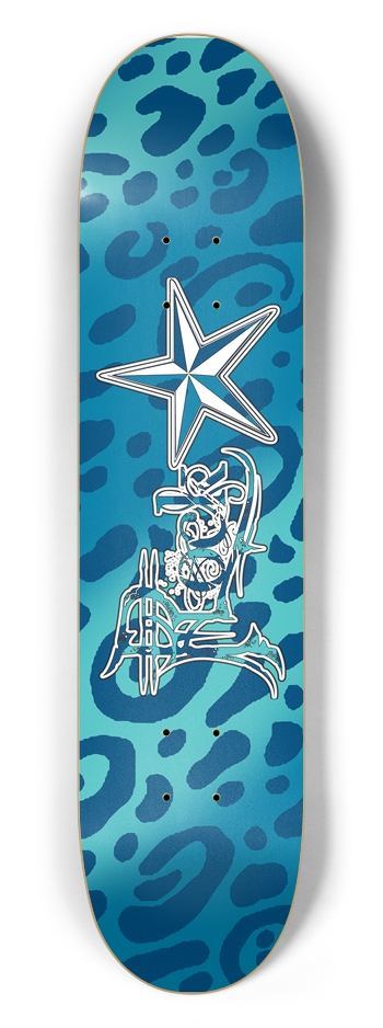 Rock Star BLP 7 1/2" Deck 7-1/2 Skateboard Deck