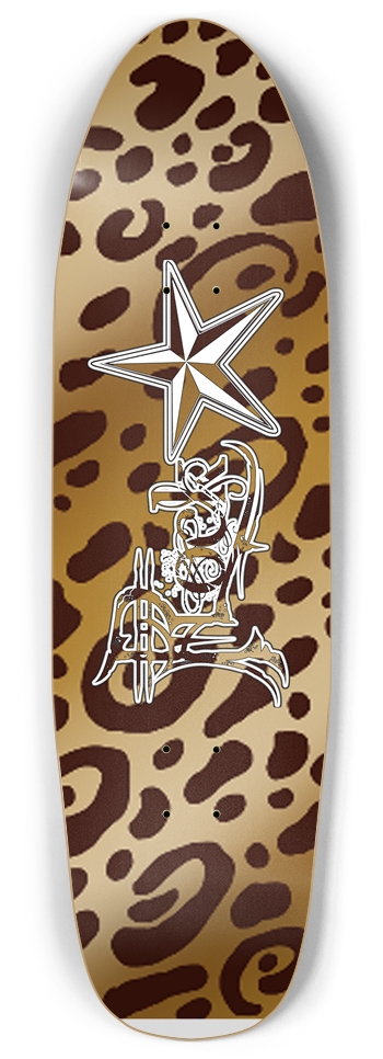 Rock Star Leopard Print Punk Nose Pool Deck Punk Nose Shape