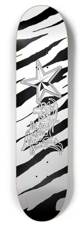 Rock Star WTS 7 7/8" Deck 7-7/8 Skateboard Deck