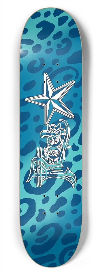Rock Star BLP 7 3/4" Deck 7-3/4 Skateboard Deck
