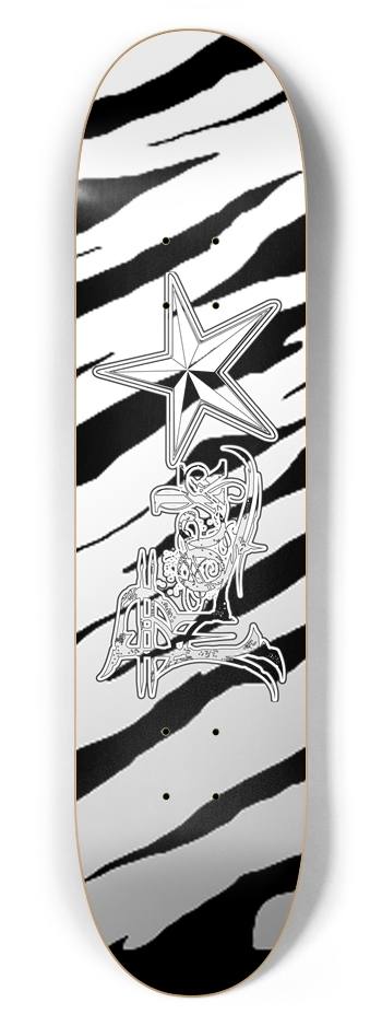Rock Star WTS 7 5/8" Deck 7-5/8 Skateboard Deck