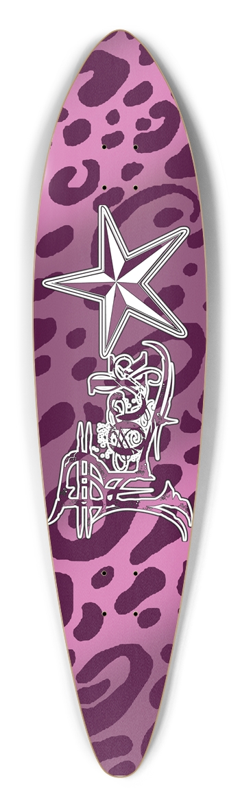 Rock Star PLP Pintail Longboard Deck Pintail Longboard
