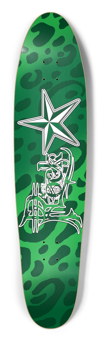 Rock Star GLP Longboard Deck Longboard Shape