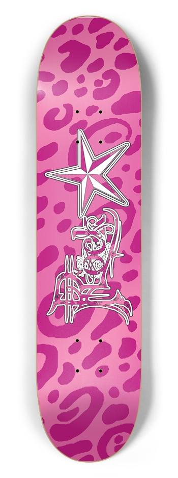 Rock Star PkLP 7 1/2" Deck 7-1/2 Skateboard Deck