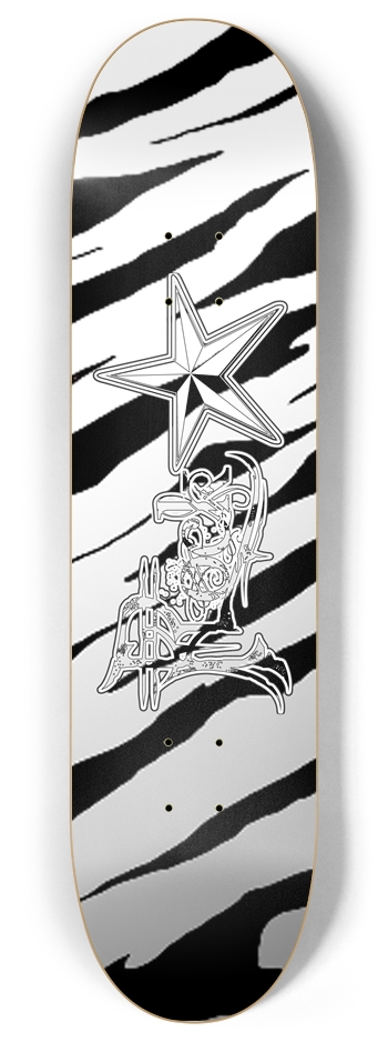 Rock Star WTS 8" Deck 8 Inch Skateboard Deck