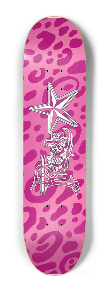 Rock Star PkLP 7 1/4" Deck 7-1/4 Mini/Kid Skateboard
