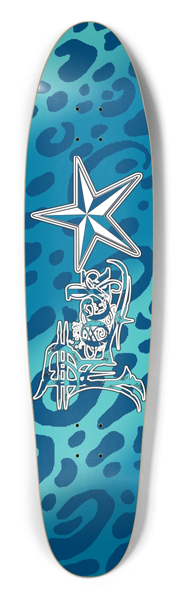 Rock Star BLP Longboard Deck Longboard Shape