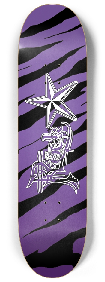 Rock Star PTS 8 1/4" Deck 8-1/4 Skateboard Deck