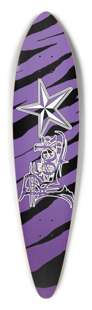 Rock Star PTS Pintail Longboard Deck Pintail Longboard