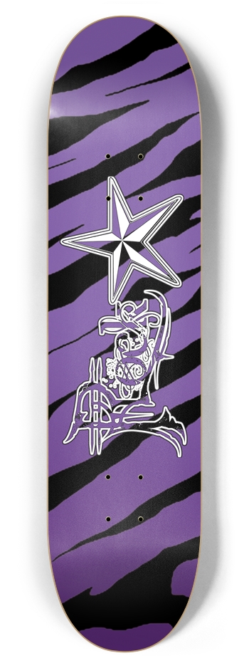 Rock Star PTS 7 7/8" Deck 7-7/8 Skateboard Deck