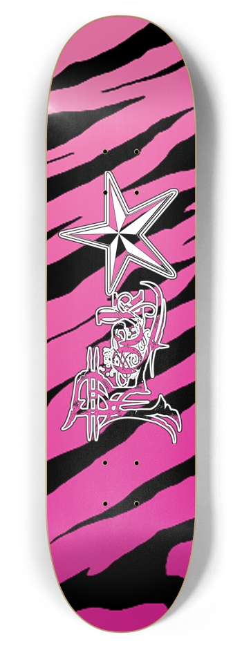 Rock Star PkTS 7 7/8" Deck 7-7/8 Skateboard Deck