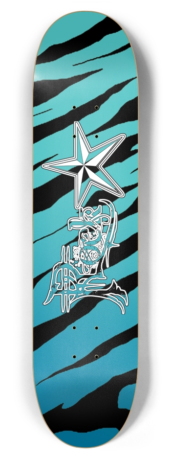 Rock Star BTS 7 7/8" Deck 7-7/8 Skateboard Deck