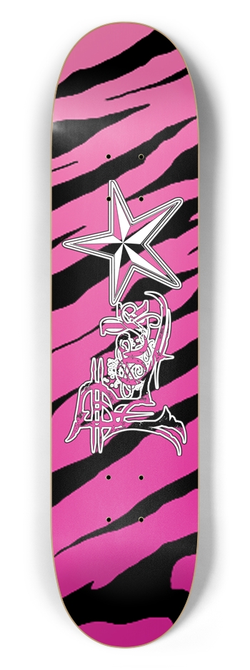 Rock Star PkTS 7 1/2" Deck 7-1/2 Skateboard Deck