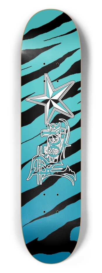Rock Star BTS 7 1/2" Deck 7-1/2 Skateboard Deck
