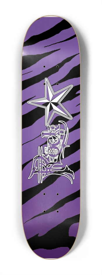 Rock Star PTS 7 1/4" Deck 7-1/4 Mini/Kid Skateboard