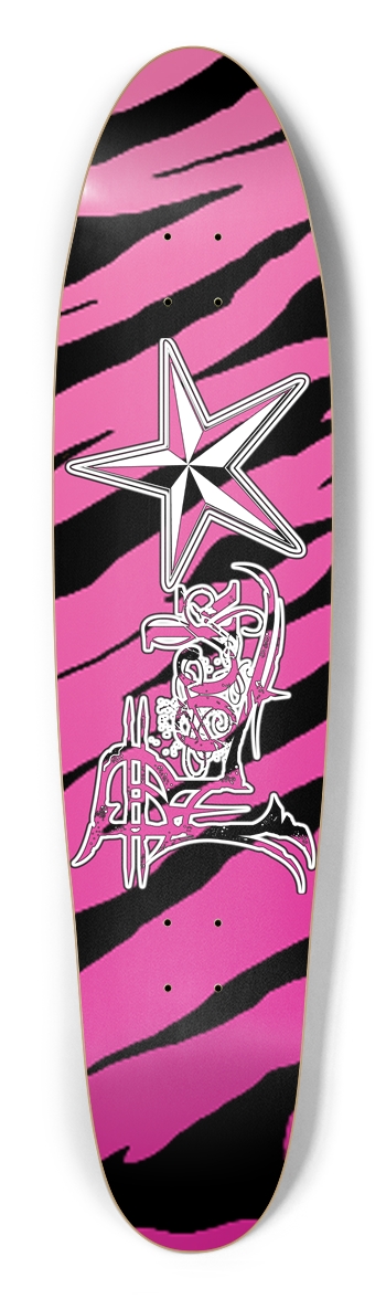 Rock Star PkTS Longboard Deck Longboard Shape