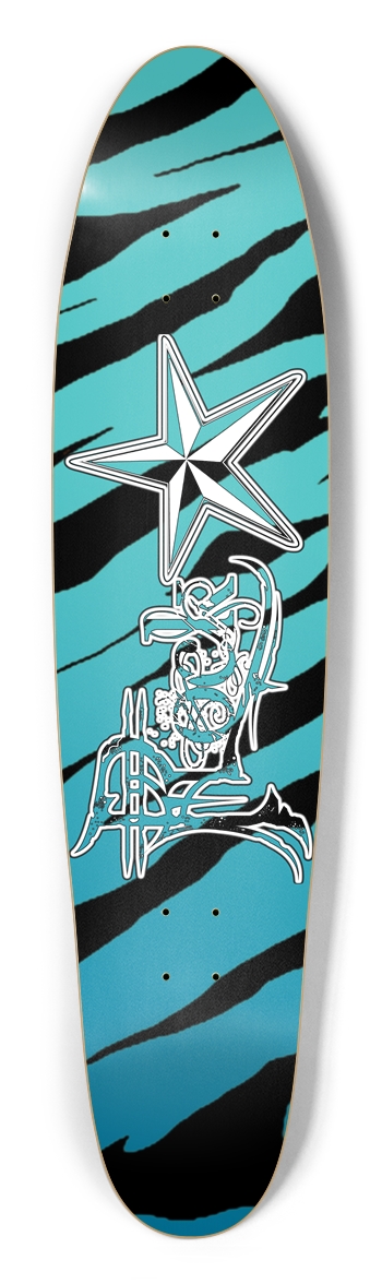 Rock Star BTS Longboard Deck Longboard Shape