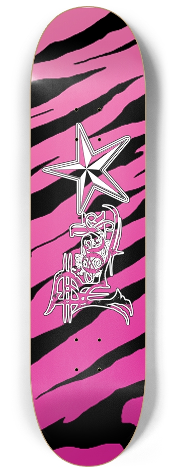 Rock Star PkTS 8 1/4" Deck 8-1/4 Skateboard Deck