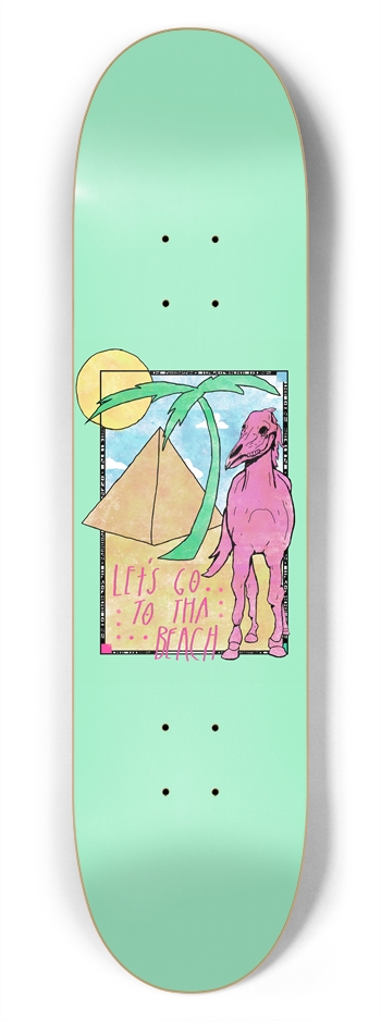 Beach 7-3/4 Skateboard Deck