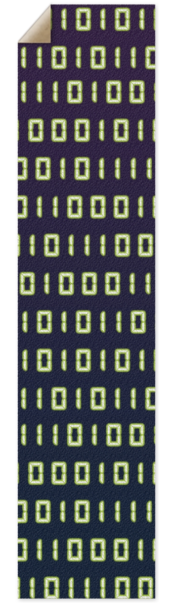 Binary Code Pintail/Longboard Grip Tape Griptape for Longboards